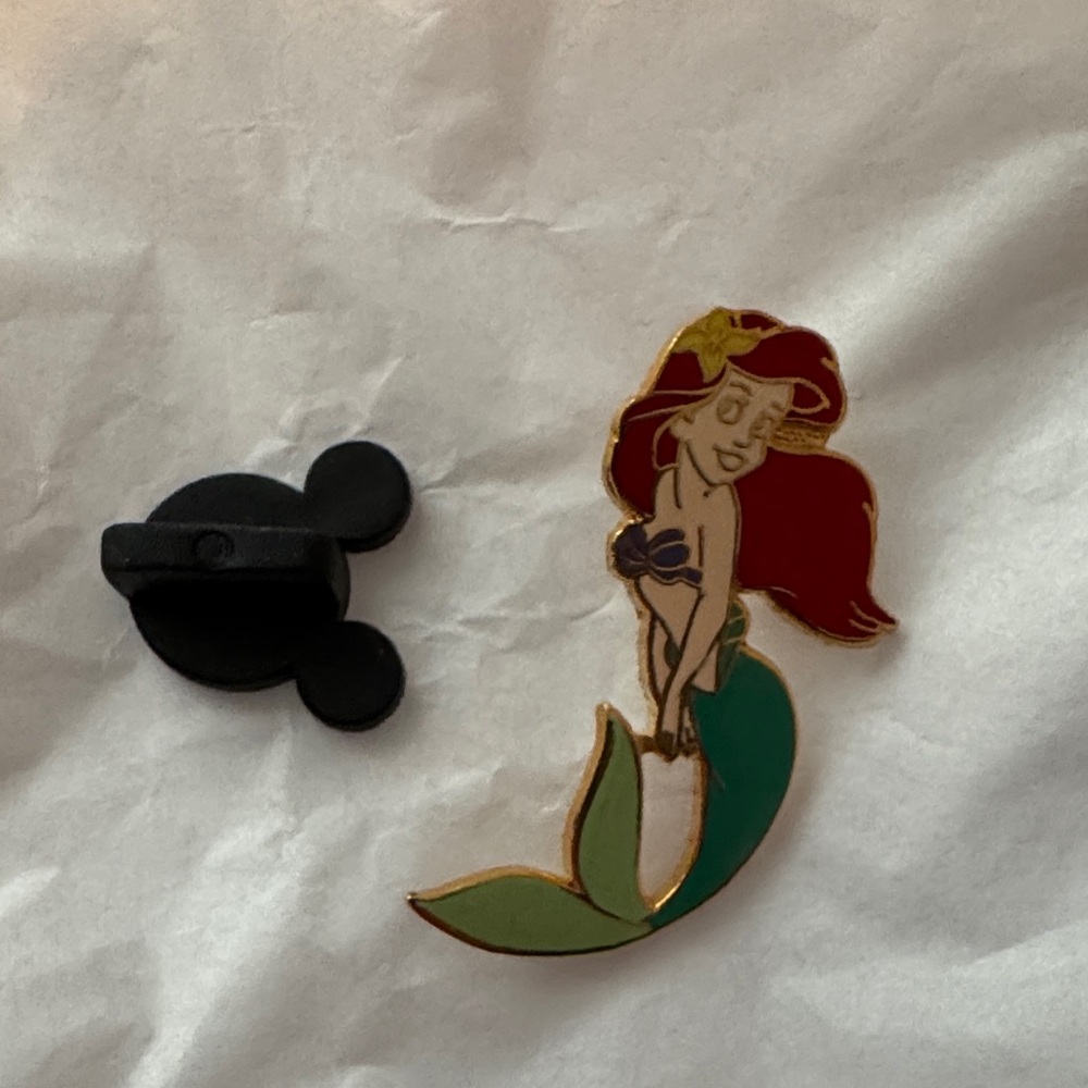Ariel Mermaid Enamel Pin Disney